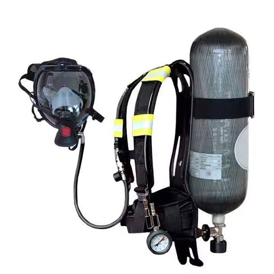 Aparelho Respiratório Autónomo (SCBA) com Máscara Facial